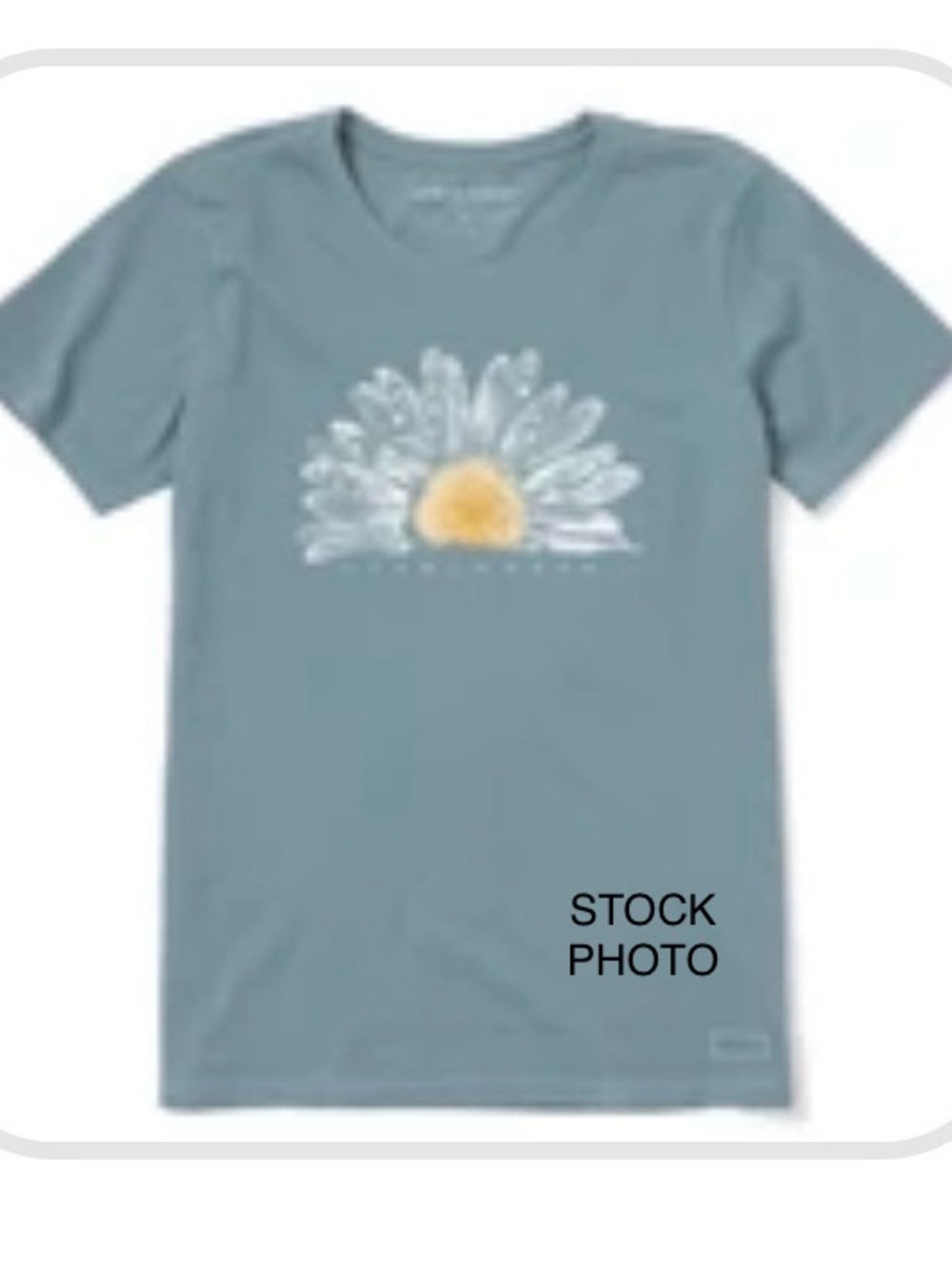 🆕Life is Good Watercolor Daisy Short Sleeve Crusher Tee XL
